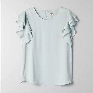 Aritzia-Sunday Best O’Hara Blouse size XXS in Camille